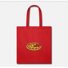 Girlfriend Boyfriend Couple Heart Love Pizza Red Tote Bag